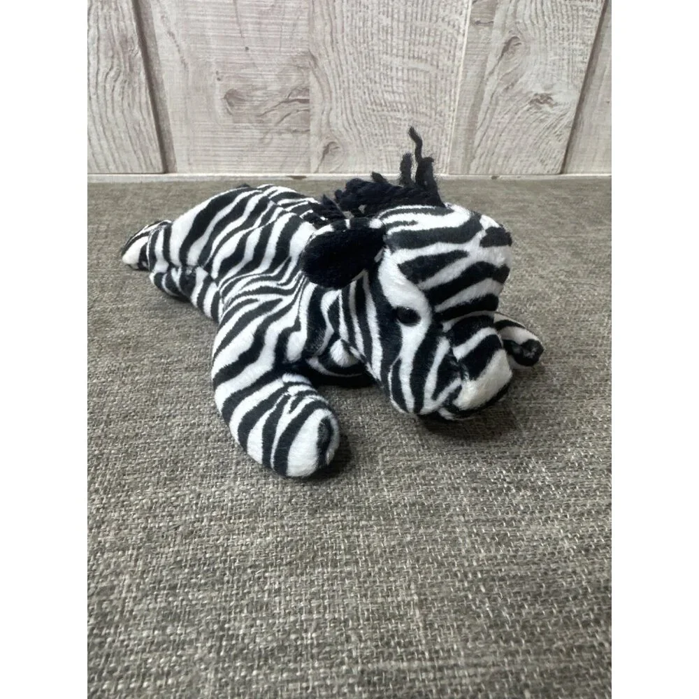 Ty Beanie Baby Ziggy Zebra Plush Black & White Collectible 1995 Retired